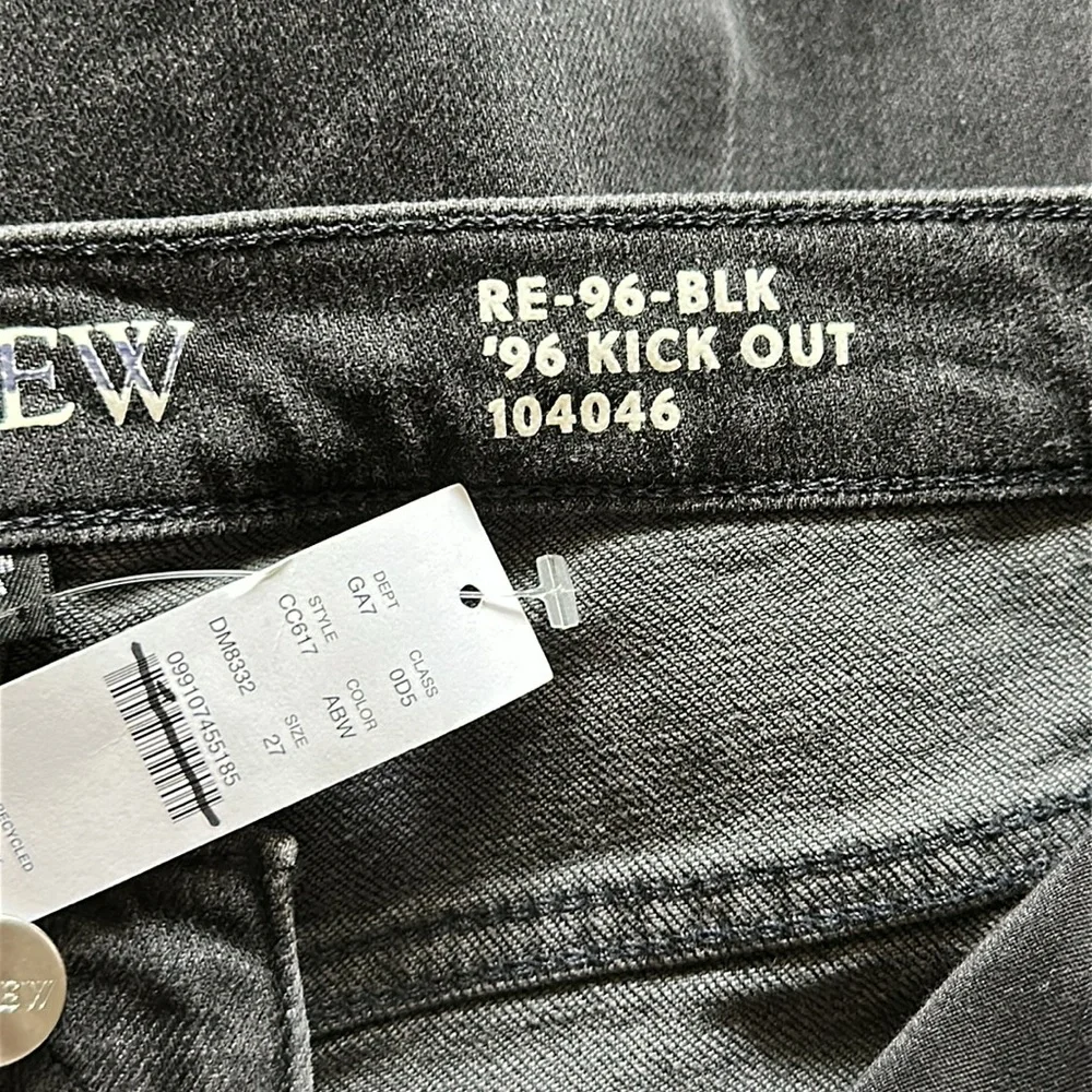 J.Crew High-rise cropped kickout jean in 1996 semi-stretch in Arden Beth Wash